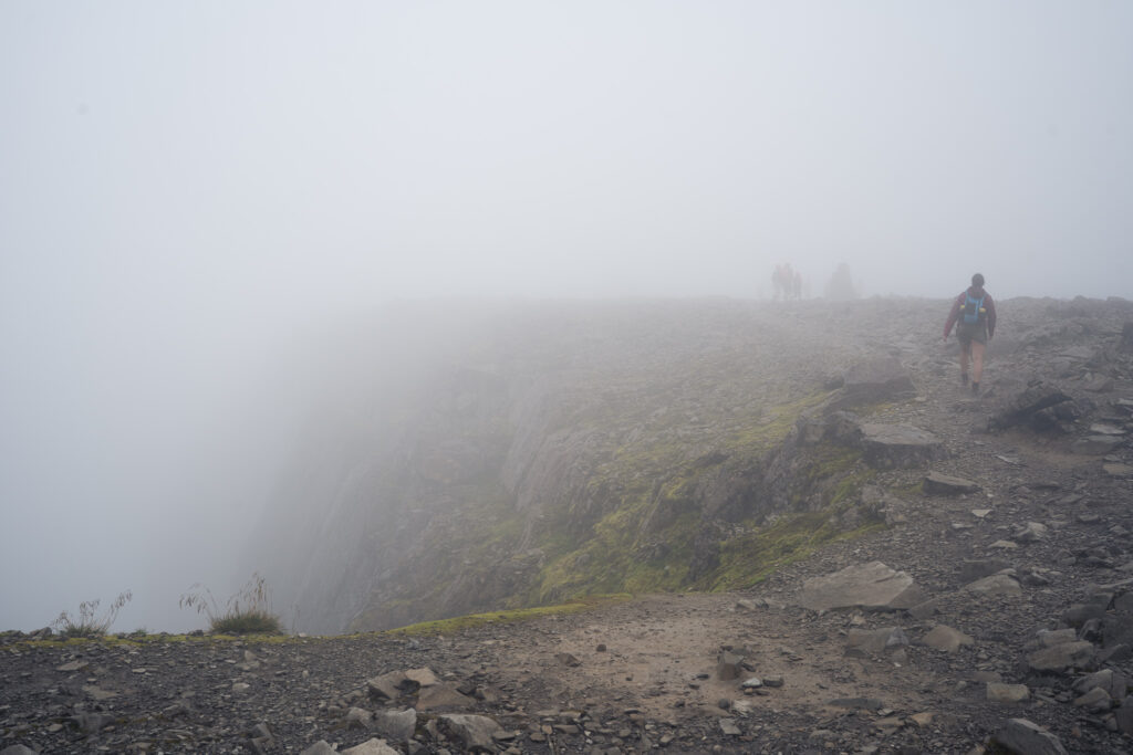 Mgła na Ben Nevis
